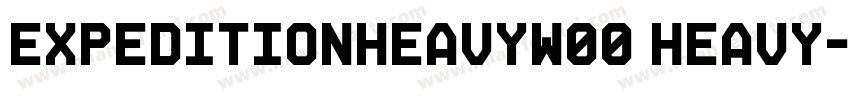 ExpeditionHeavyW00 Heavy字体转换